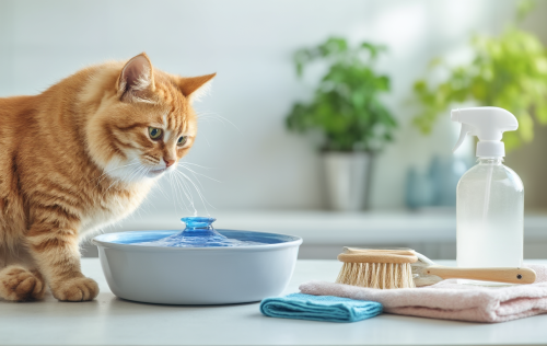 Katzenbrunnen Reinigungstipps: So bleibt er sauber!